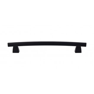 Top Knobs TK7BLK Sanctuary I Arched Appliance Pull 12 CC Inch Flat Black