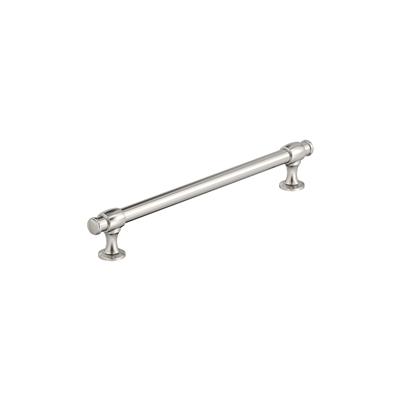 Amerock Winsome, 7-9/16 Inch cc Cabinet Pull, Polished Nickel