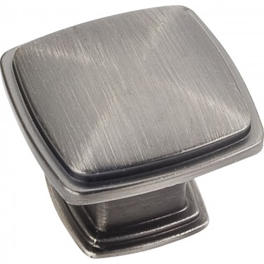Hardware Resources Milan 1 Cabinet Knob in Brushed Pewter