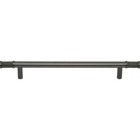 Top Knobs TK3235AG Burnham Pull 7 9/16 Inch CC Ash Gray