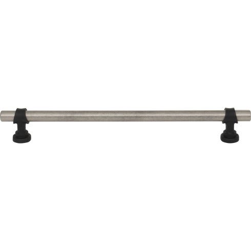 Top Knobs M2755 Bit Pull 8 13/16 Inch CC Pewter Antique and Flat Black