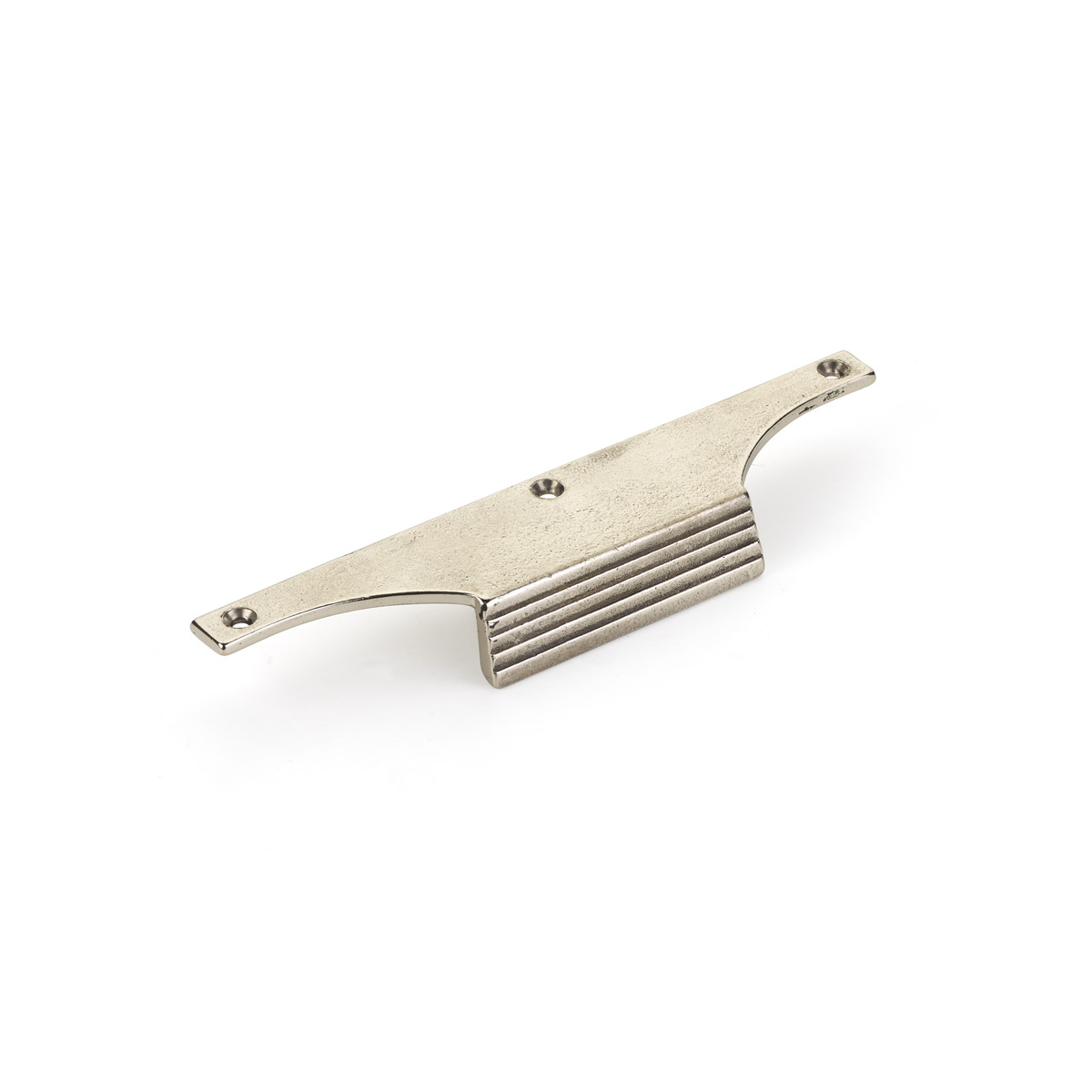 Schaub Stradella, 3-1/2 Inch and 8 Inch cc, Edge Pull, Polished White Bronze