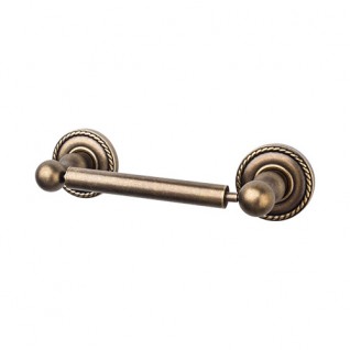 Top Knobs ED3GBZF Edwardian Rope Tissue Holder German Bronze