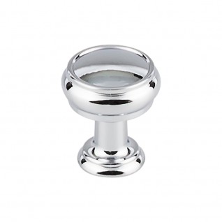 Top Knobs TK830PC Eden 1 inch Cabinet Knob Polished Chrome