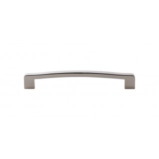 Top Knobs SS111 Stainless Steel Collection Waved Pull 7 9/16 Inch CC Polished Stainless Steel