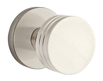 Emtek Bern Modern Door Knob with Disk Rosette
