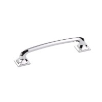 Schaub Northport Rounded 5 inch CC Cabinet Pull in Polished Chrome