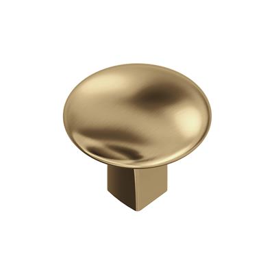 Amerock Riva 1-1/4 Inch cc Cabinet Knob Champagne Bronze