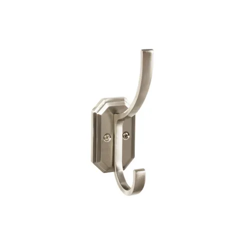 Top Knobs TK1065BSN Emerald Hook 6 1/4 Inch Brushed Satin Nickel