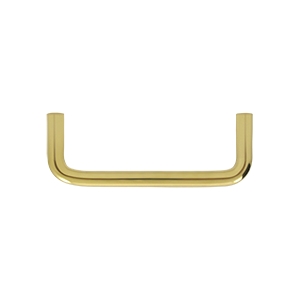 Deltana Solid Brass 3 1/2 Inch Wire Pull