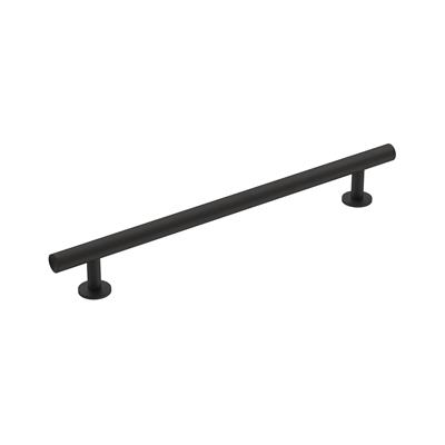 Amerock Radius 7-9/16 Inch cc Cabinet Pull Matte Black