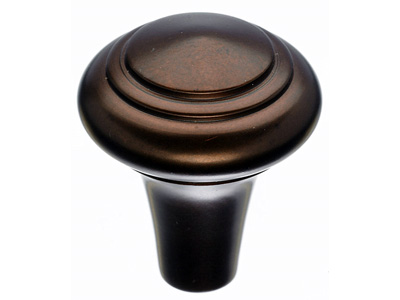 Top Knobs M1483 Aspen Peak Knob 1 Inch Mahogany Bronze