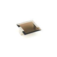 Schaub Positano 64 mm CC Smoke Cabinet Pull in Satin Nickel
