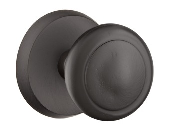 Emtek Butte Sandcast Door Knob with Style 2 Rosette