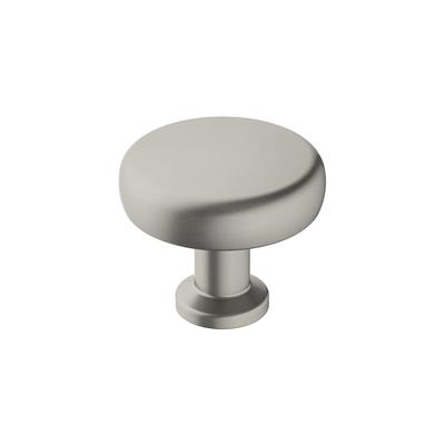 Amerock Factor 1-1/4 Inch cc Cabinet Knob Satin Nickel