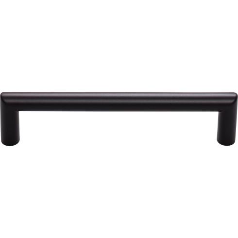 Top Knobs TK942BLK Kinney Pull 5 1/16 Inch CC Flat Black