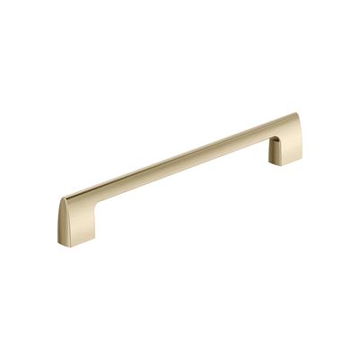 Amerock Riva 8-13/16 Inch cc Cabinet Pull Golden Champagne