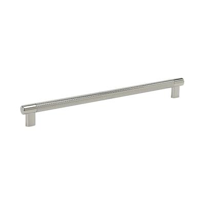 Amerock Bronx 12-5/8 Inch Polished Nickel Esquire Cabinet Pull