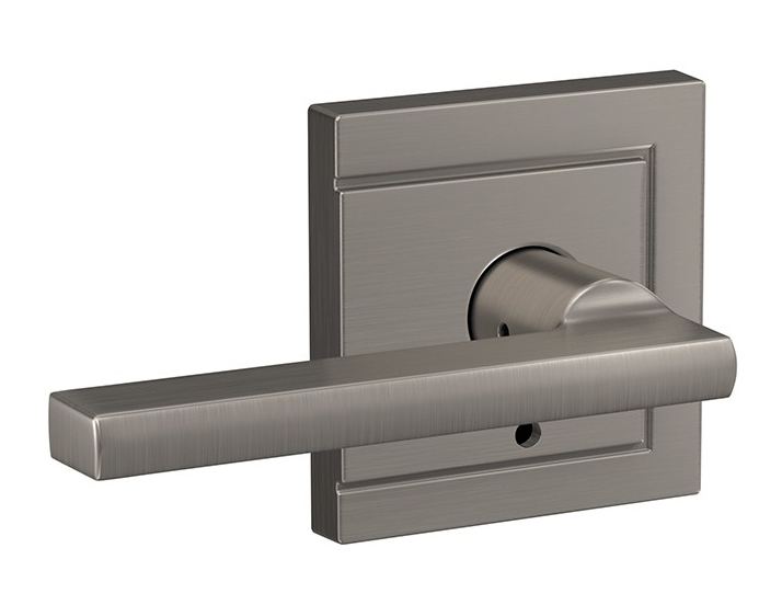 Schlage Custom Latitude Lever with Upland Rosette