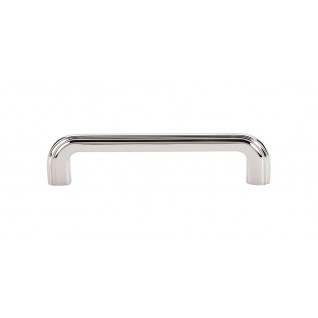 Top Knobs TK223PN Victoria Falls Pull 5 Inch CC Polished Nickel