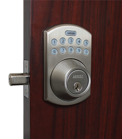 Lockey W915SN Electronic WiFI Smart Deadbolt Lock - Satin Nickel