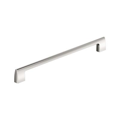 Amerock Riva 12-5/8 Inch cc Cabinet Pull Polished Nickel