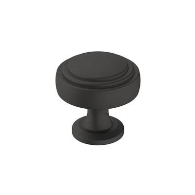 Amerock Winsome, 1-1/4 Inch Cabinet Knob, Matte Black