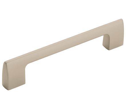 Amerock Riva 5 1/16 Inch CC Cabinet Pull Satin Nickel