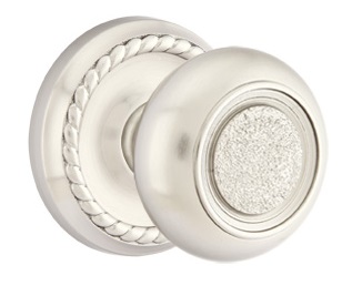 Emtek Belmont Knob With Rope Rosette