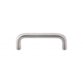Top Knobs SS26 Stainless Steel Collection Bent Bar 6 5/16 Inch CC (8mm Diameter) Brushed Stainless Steel