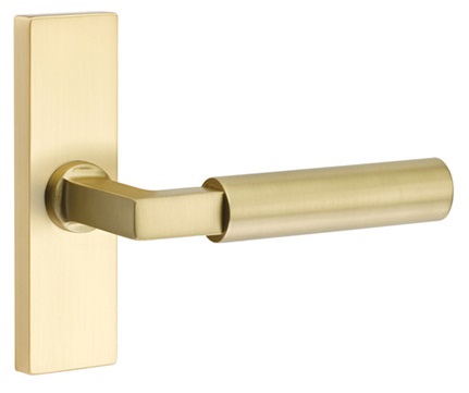 Emtek Hercules Lever with 1.5" x 5" Stretto Rosette