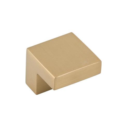 Top Knobs M2161 Nouveau III 1 Inch Square Cabinet Knob Honey Bronze