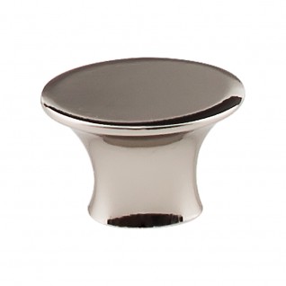 Top Knobs TK780PN Edgewater 1 5/16 Inch Knob Polished Nickel