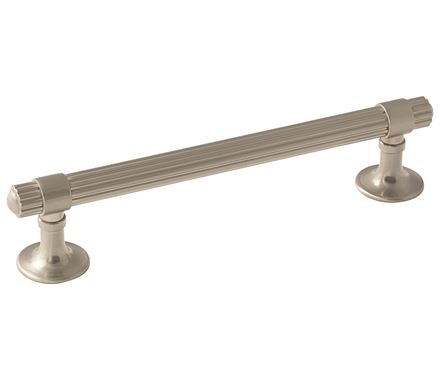 Amerock Sea Grass 5 1/16 Inch CC Cabinet Pull Satin Nickel