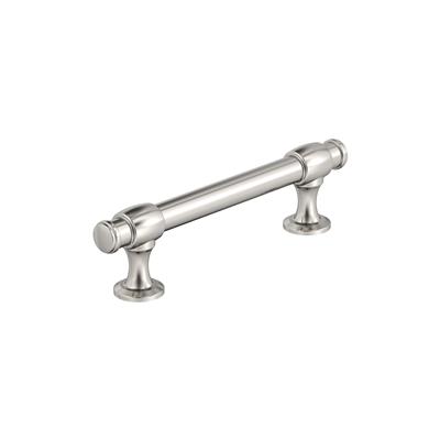 Amerock Winsome, 3-3/4 Inch cc Cabinet Pull, Polished Nickel