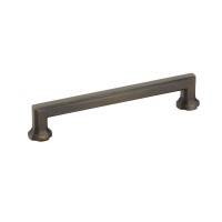 Schaub Empire 6 inch CC Cabinet Pull in Ancient Bronze