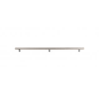 Top Knobs SSH11 Stainless Steel Collection Hollow Bar Pull 3 posts 2x18 1/8 Inch CC Brushed Stainless Steel