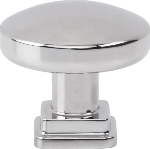 Atlas Homewares Kimberton Knob 1 1/4 Inch Polished Chrome