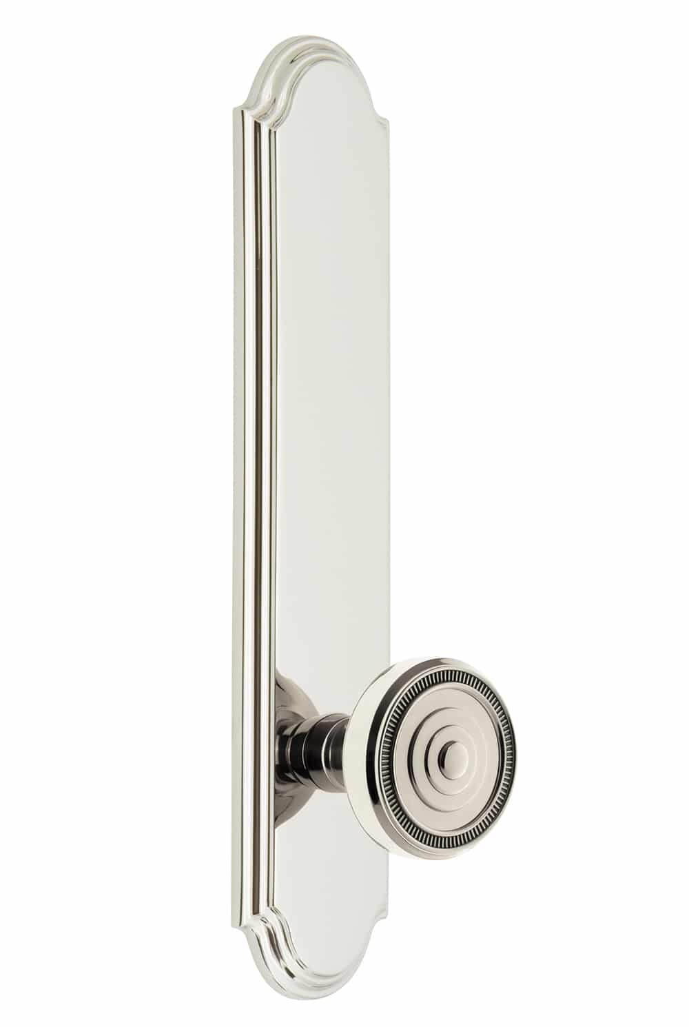 Grandeur Arc Tall Plate with Soleil Knob