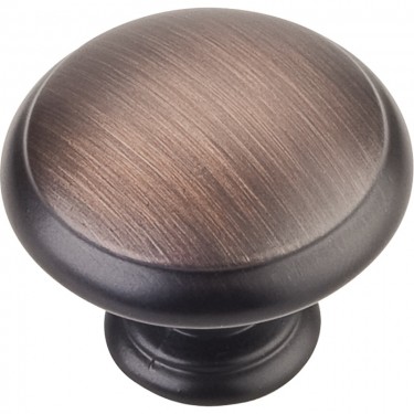 Hardware Resources Gatsby 1-3/16 Inch Cabinet Knob - Brushed Oil-Rubbed Bronze