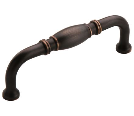 Amerock 3 3/4 Inch CC Granby Cabinet Pull Oil-Rubbed Bronze