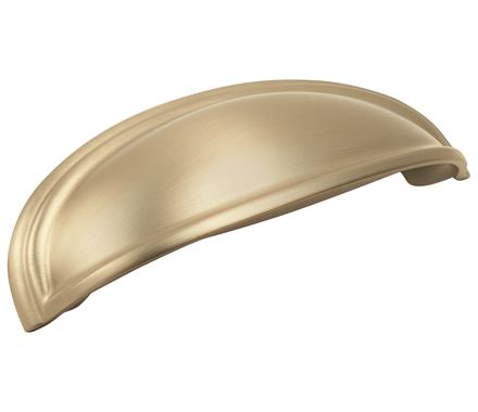 Amerock Ashby 3 & 4 Inch CC Cup Pull Golden Champagne