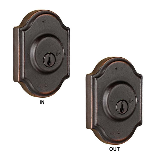 Weslock Premiere Molten Bronze Double Cylinder Premier Deadbolt