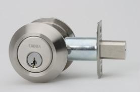 Omnia Stainless Steel Double Cylinder Deadbolt Style D9000AC