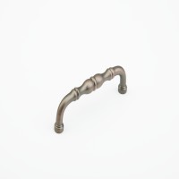 Schaub Colonial 4 inch CC Cabinet Pull in Aurora Bronze