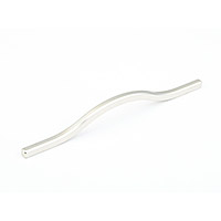 Schaub Sorrento 160/192 mm CC Arched Cabinet Pull in Satin Nickel