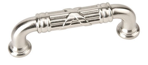 Emtek 10 Inch Ribbon & Reed Fixed Drawer Pull
