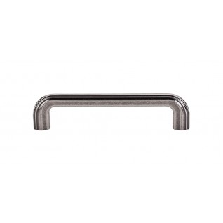 Top Knobs TK223PTA Victoria Falls Pull 5 Inch CC Pewter Antique