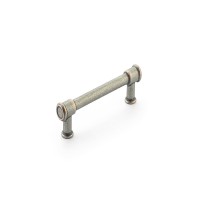 Schaub Steamworks 96mm CC Appliance Pulls in Distressed Pewter and Copper