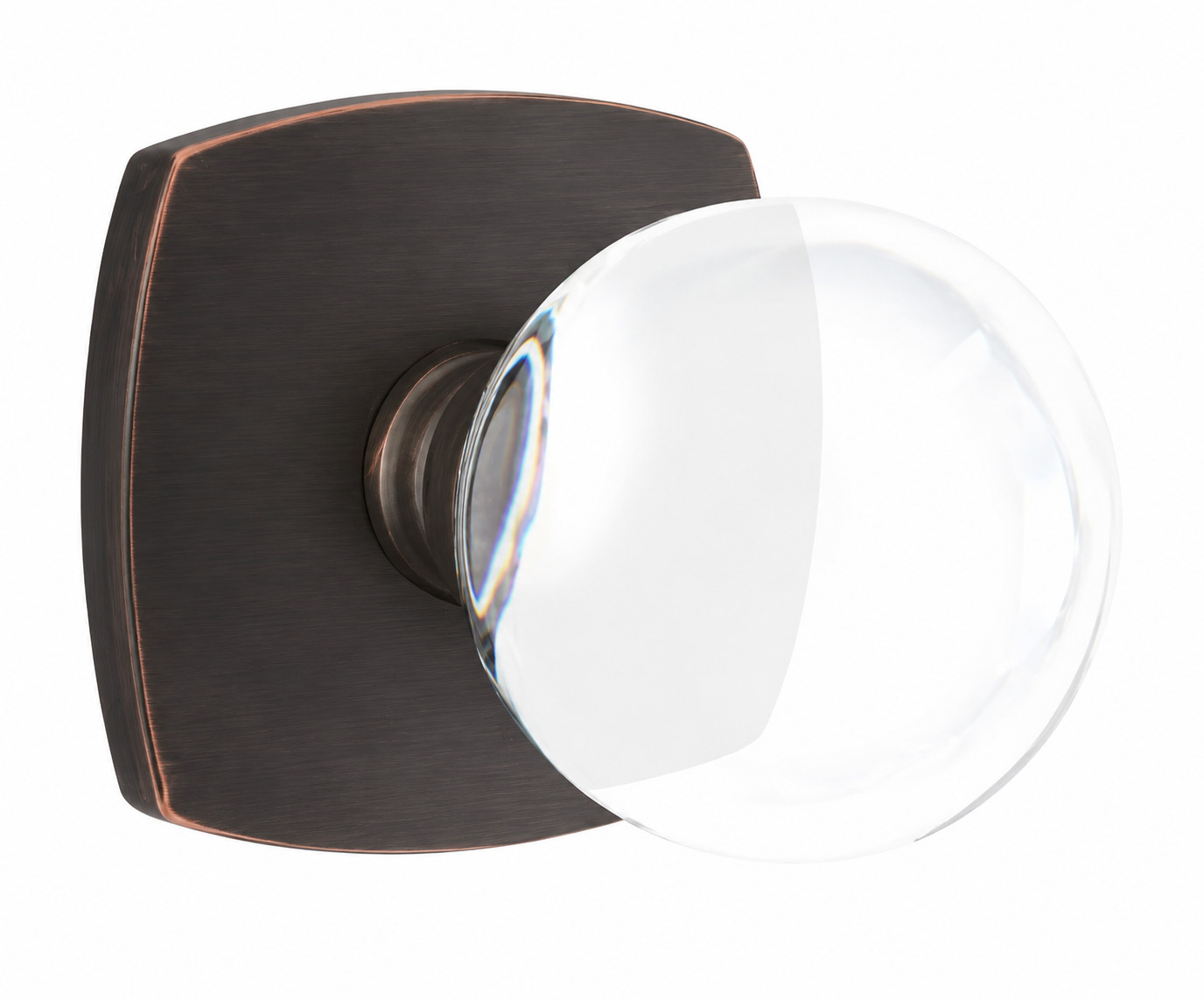 Emtek Bristol Door Knob with Urban Modern Rosette